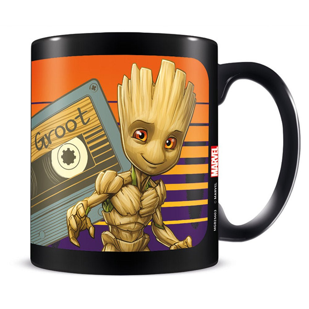 GUARDIANS OF THE GALAXY ガーディアンズ・オブ・ギャラクシー - Groot Sunset / Black / マグカップ - PGS